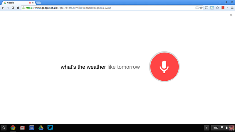 Illustration for article titled Turn on "OK Google" in Chrome OS to start talking to your Chromebook